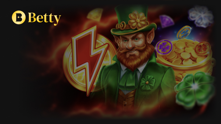 A promotional header for undefined, one of the slot game providers or categories available on Betty.ca.
