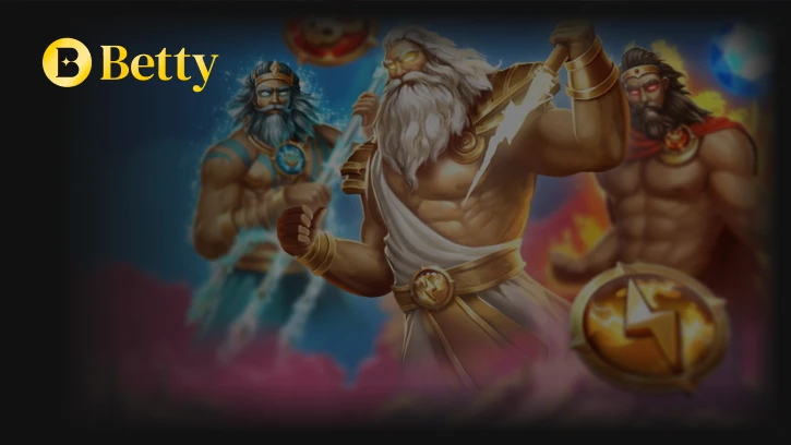 A promotional header for undefined, one of the slot game providers or categories available on Betty.ca.