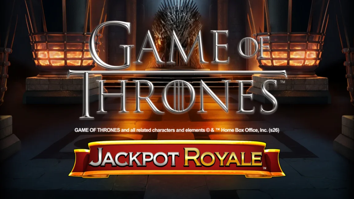 The promotional header for Game of Thrones Jackpot Royale, an online slot game on Betty.ca.