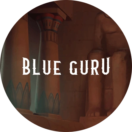 Thumbnail for Blue Guru Games slot games, available on Betty.ca.