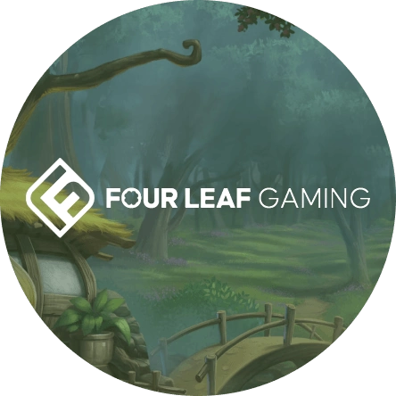 Thumbnail for Four Leaf Gaming slot games, available on Betty.ca.
