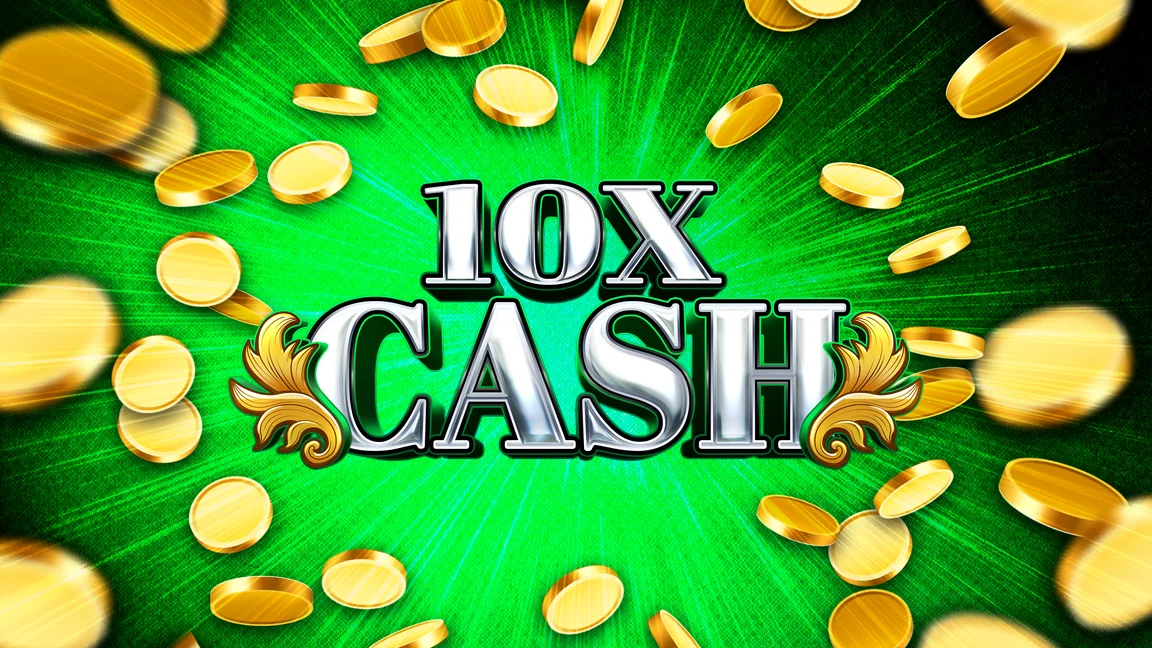 The promotional header for 10x Cash, an online slot game on Betty.ca.