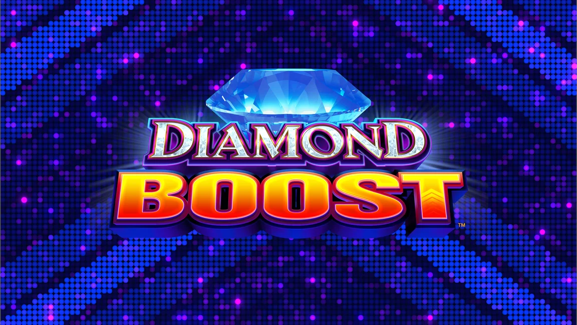 The promotional header for Diamond Boost, an online slot game on Betty.ca.