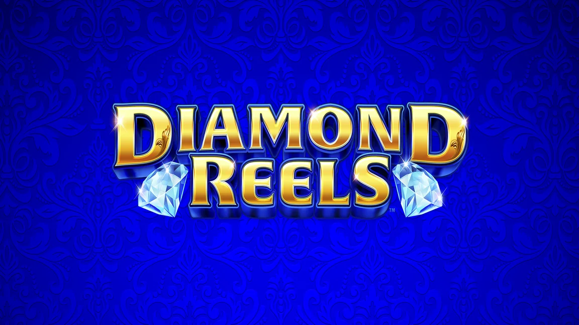 The promotional header for Diamond Reels, an online slot game on Betty.ca.