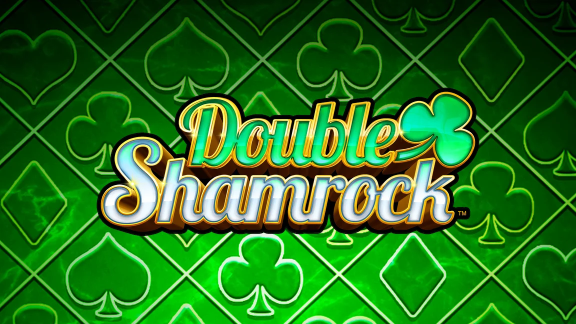 The promotional header for Double Shamrock, an online slot game on Betty.ca.