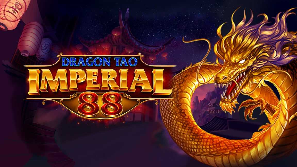 The promotional header for Dragon Tao, an online slot game on Betty.ca.