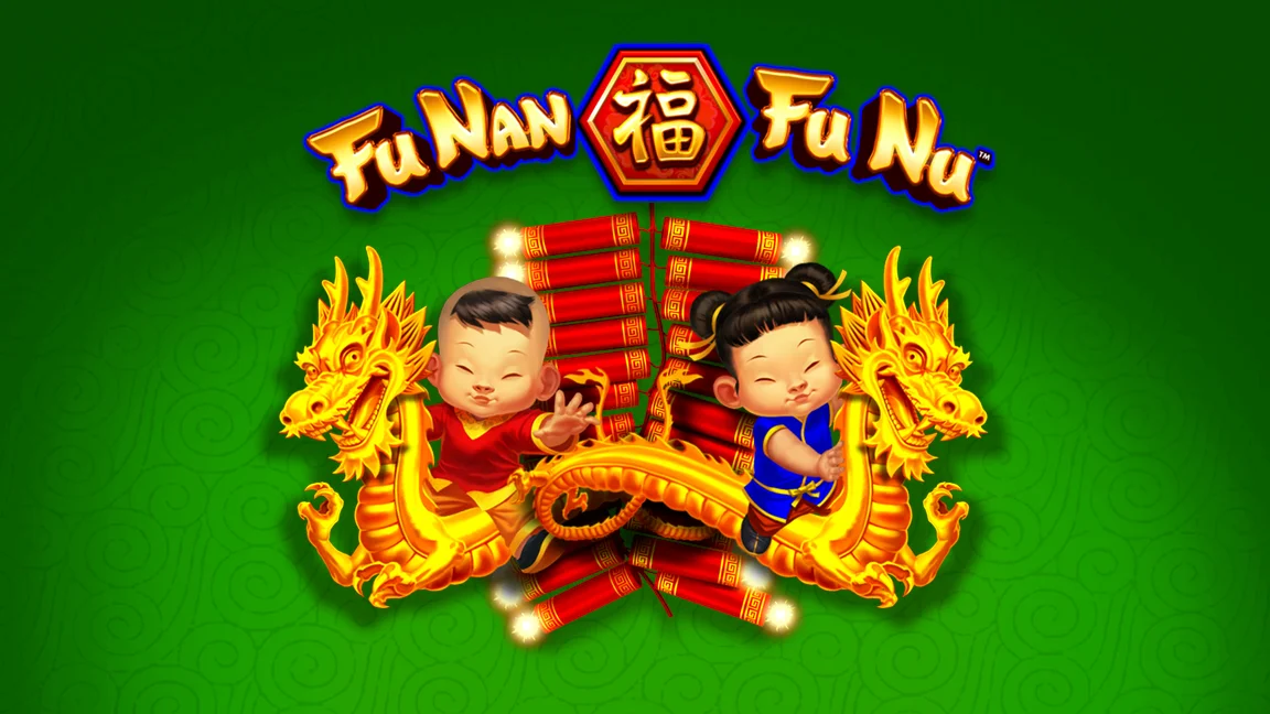 The promotional header for Fu Nan Fu Nu, an online slot game on Betty.ca.