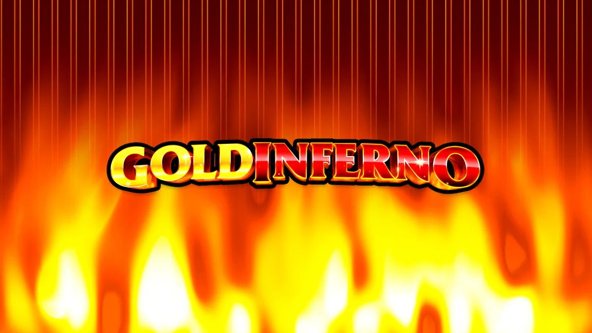 The promotional header for Gold Inferno, an online slot game on Betty.ca.