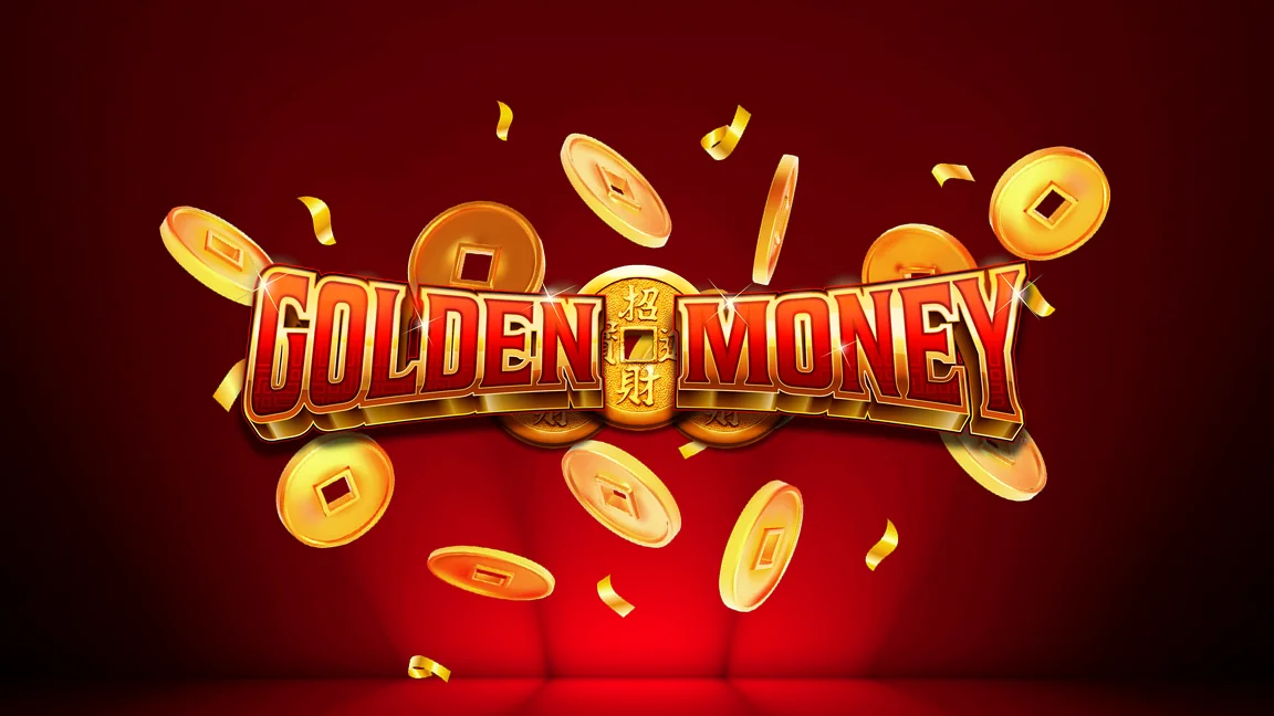 The promotional header for Golden Money, an online slot game on Betty.ca.