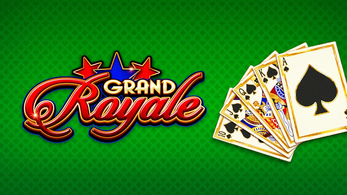 The promotional header for Grand Royale, an online slot game on Betty.ca.