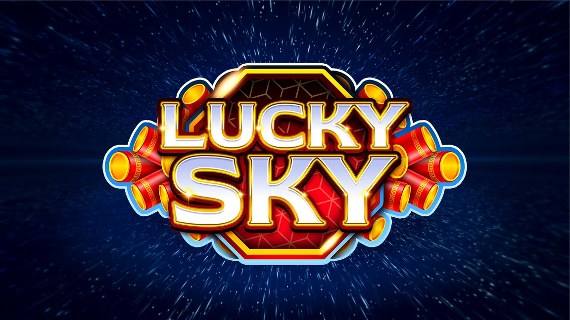 The promotional header for Lucky Sky, an online slot game on Betty.ca.
