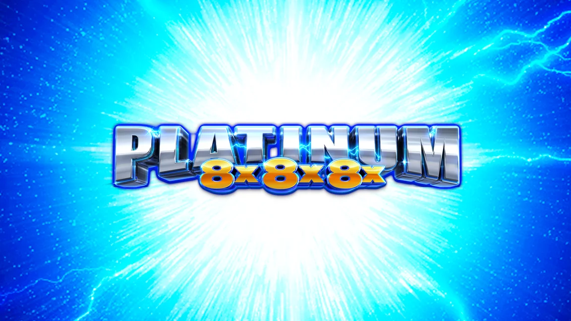 The promotional header for Platinum 8x8x8x, an online slot game on Betty.ca.