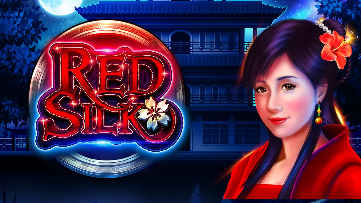 The promotional header for Red Silk, an online slot game on Betty.ca.