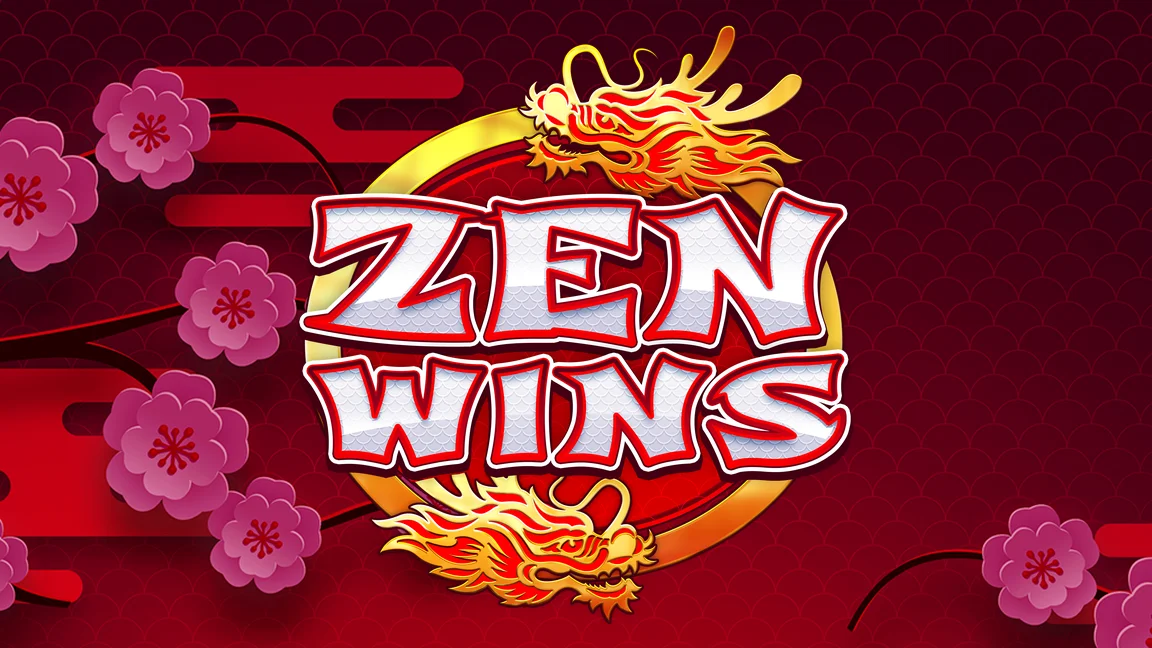 The promotional header for Zen Wins, an online slot game on Betty.ca.