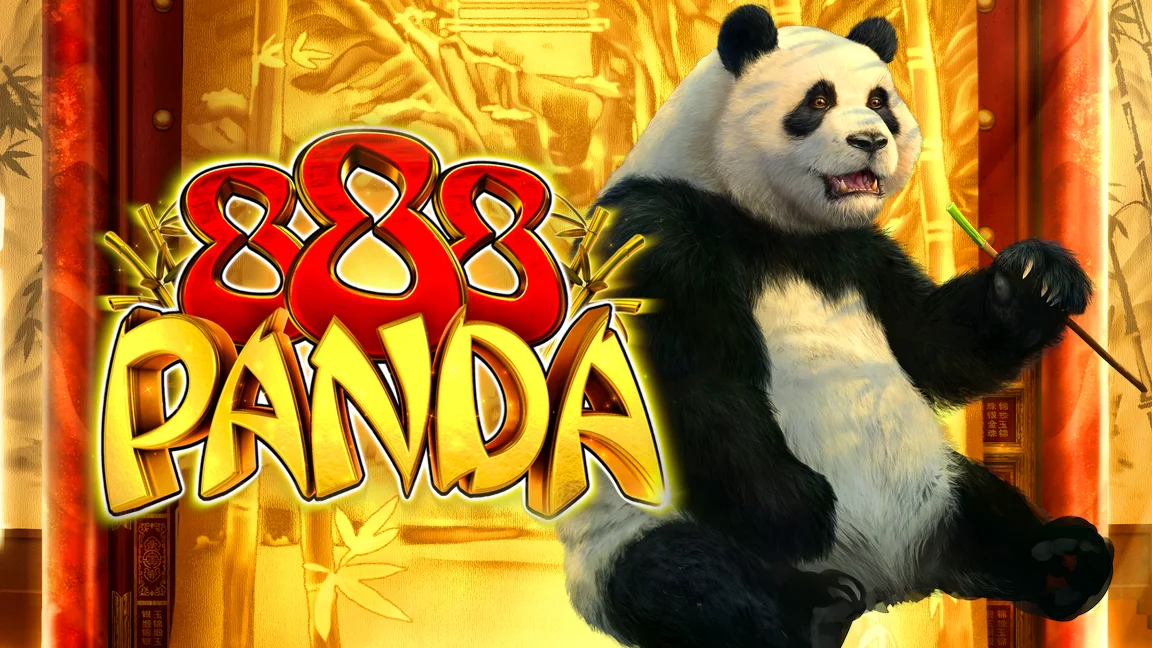 The promotional header for 888 Panda, an online slot game on Betty.ca.
