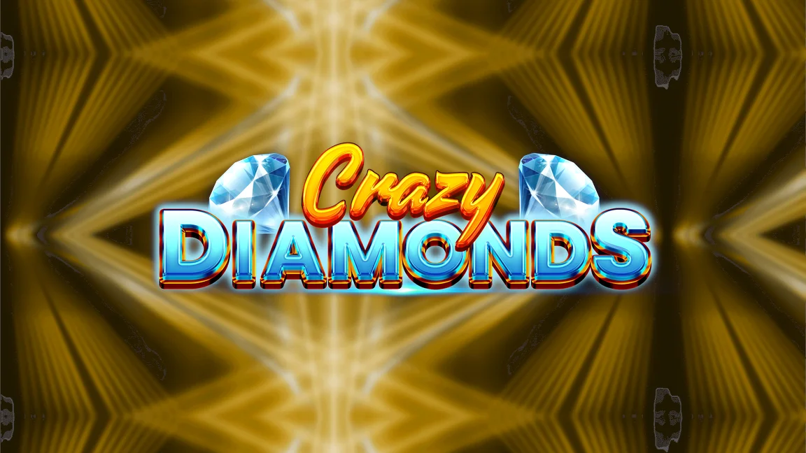 The promotional header for Crazy Diamonds, an online slot game on Betty.ca.