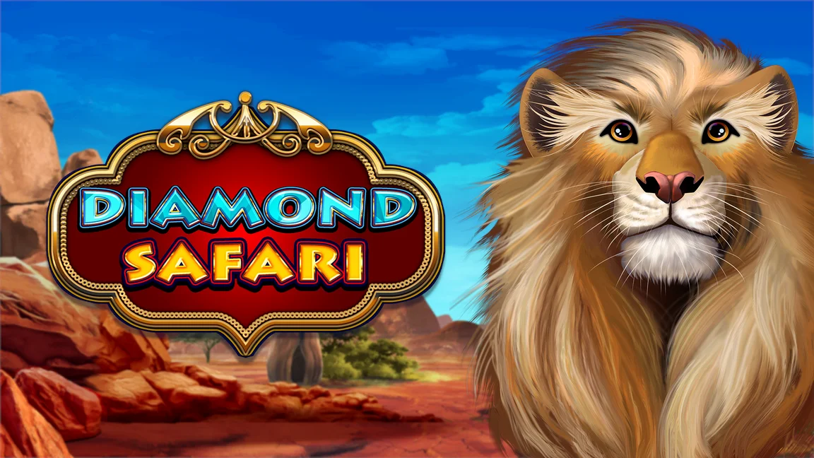 The promotional header for Diamond Safari, an online slot game on Betty.ca.