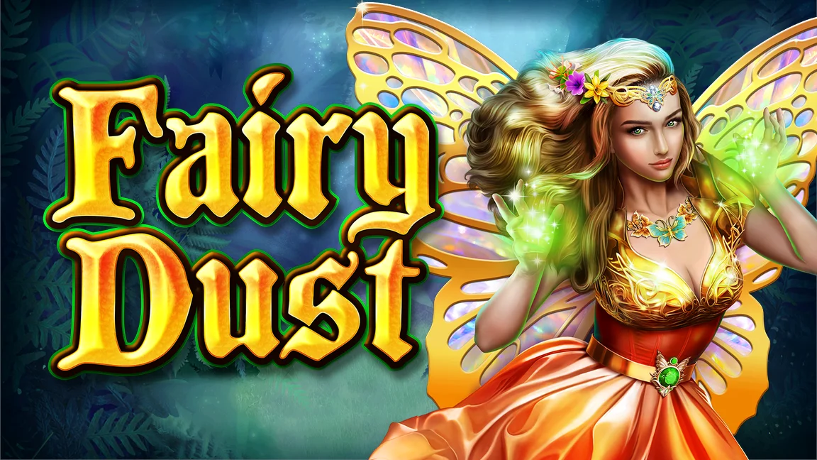 The promotional header for Fairy Dust, an online slot game on Betty.ca.