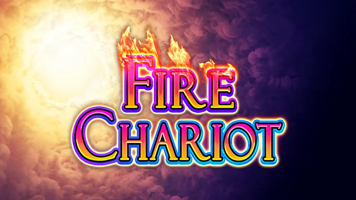 The promotional header for Fire Chariot, an online slot game on Betty.ca.