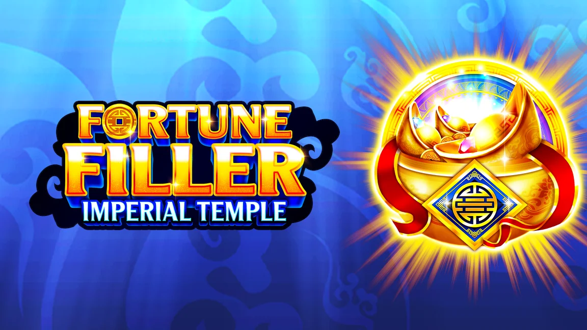 The promotional header for Fortune Filler Imperial Temple, an online slot game on Betty.ca.