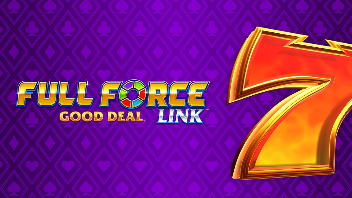 The promotional header for Full Force Good Deal Linked, an online slot game on Betty.ca.