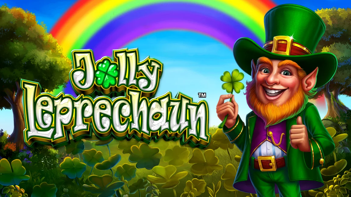 The promotional header for Jolly Leprechaun, an online slot game on Betty.ca.