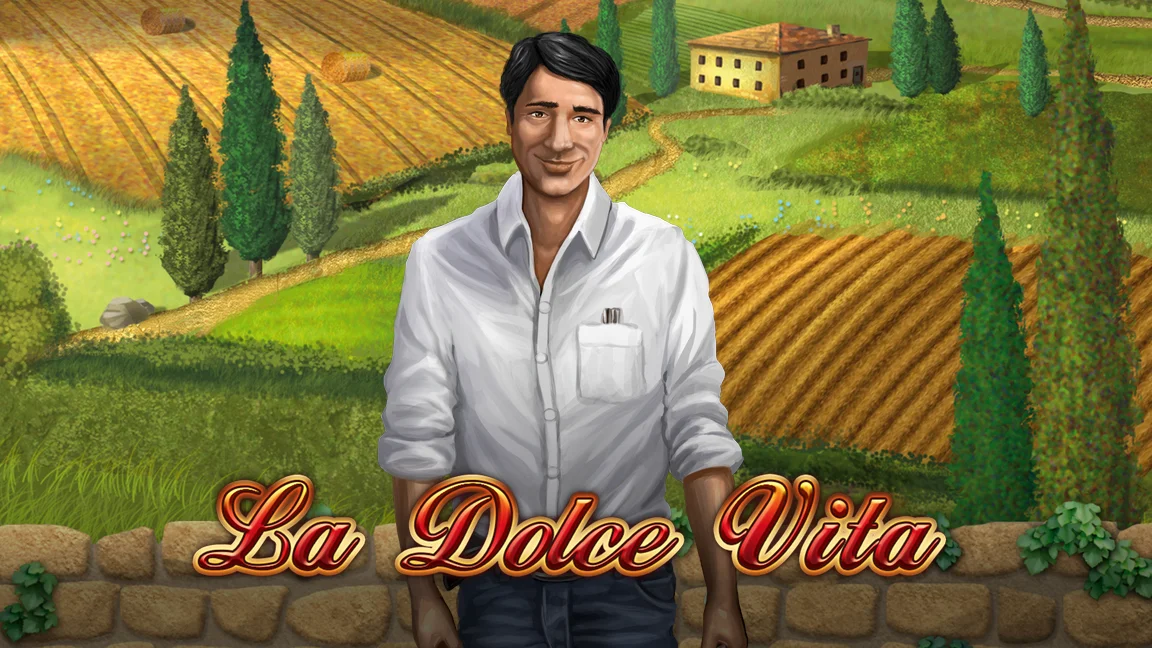 The promotional header for La Dolce Vita, an online slot game on Betty.ca.