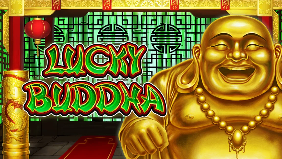 The promotional header for Lucky Buddha, an online slot game on Betty.ca.