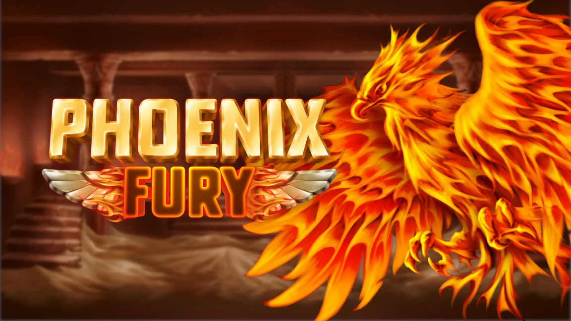 The promotional header for Phoenix Fury, an online slot game on Betty.ca.