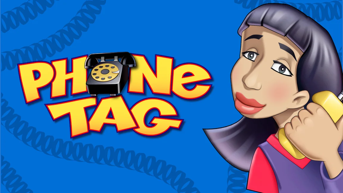 The promotional header for Phone Tag, an online slot game on Betty.ca.