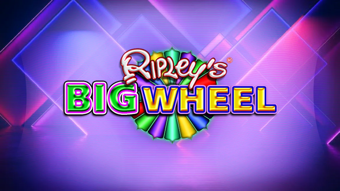 The promotional header for Ripley's Big Wheel, an online slot game on Betty.ca.