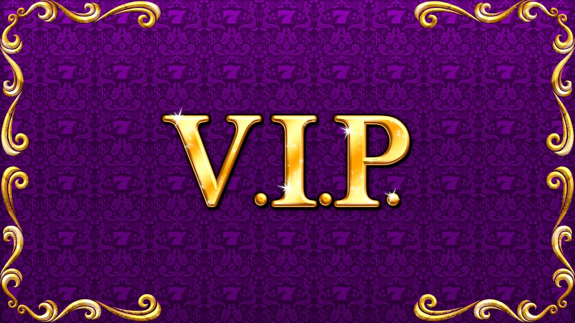 The promotional header for VIP, an online slot game on Betty.ca.