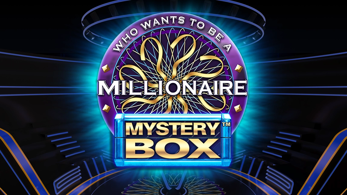 The promotional header for Millionare Mystery Box, an online slot game on Betty.ca.