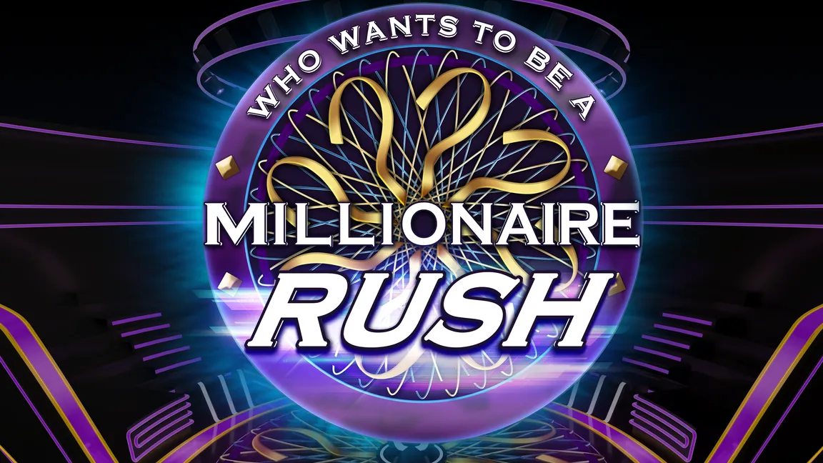 The promotional header for Millionaire Rush, an online slot game on Betty.ca.