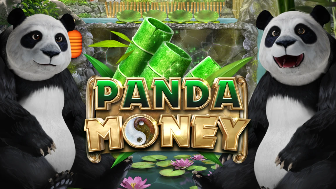 The promotional header for Panda Money, an online slot game on Betty.ca.