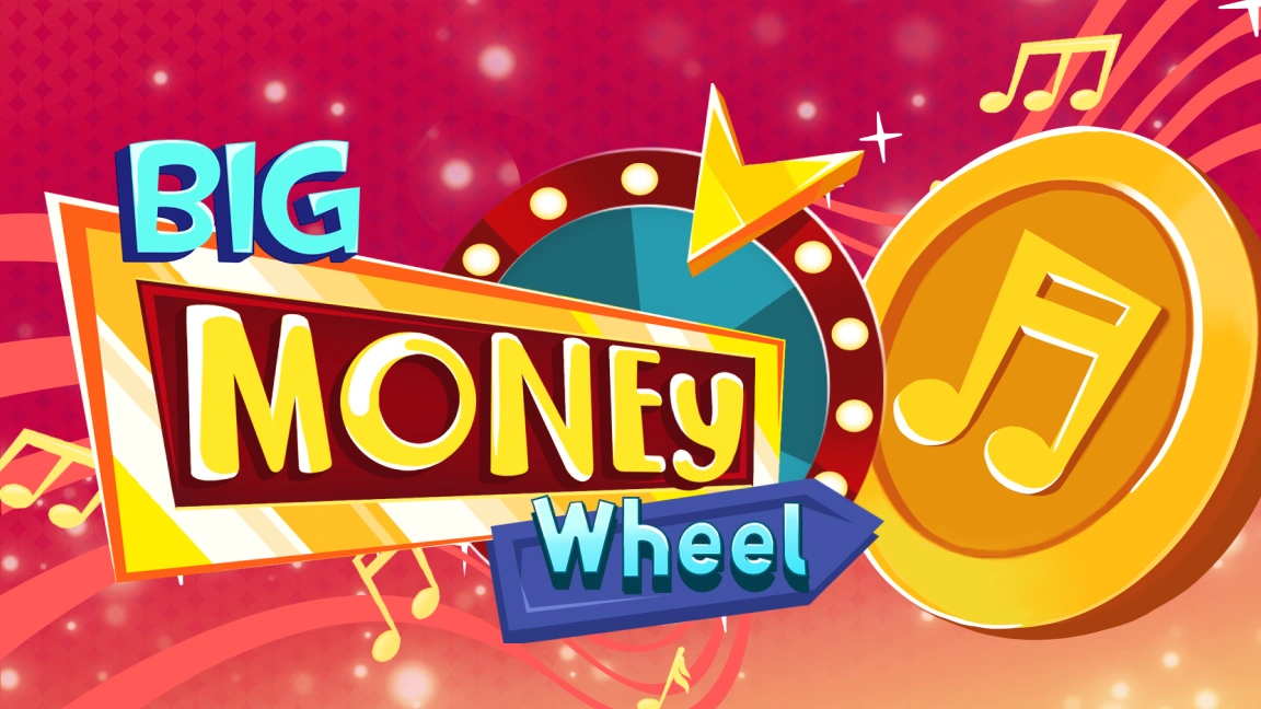 The promotional header for Big Money Wheel, an online slot game on Betty.ca.
