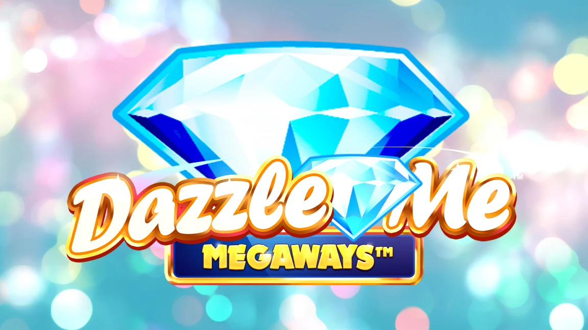 The promotional header for Dazzle Me™ Megaways™, an online slot game on Betty.ca.