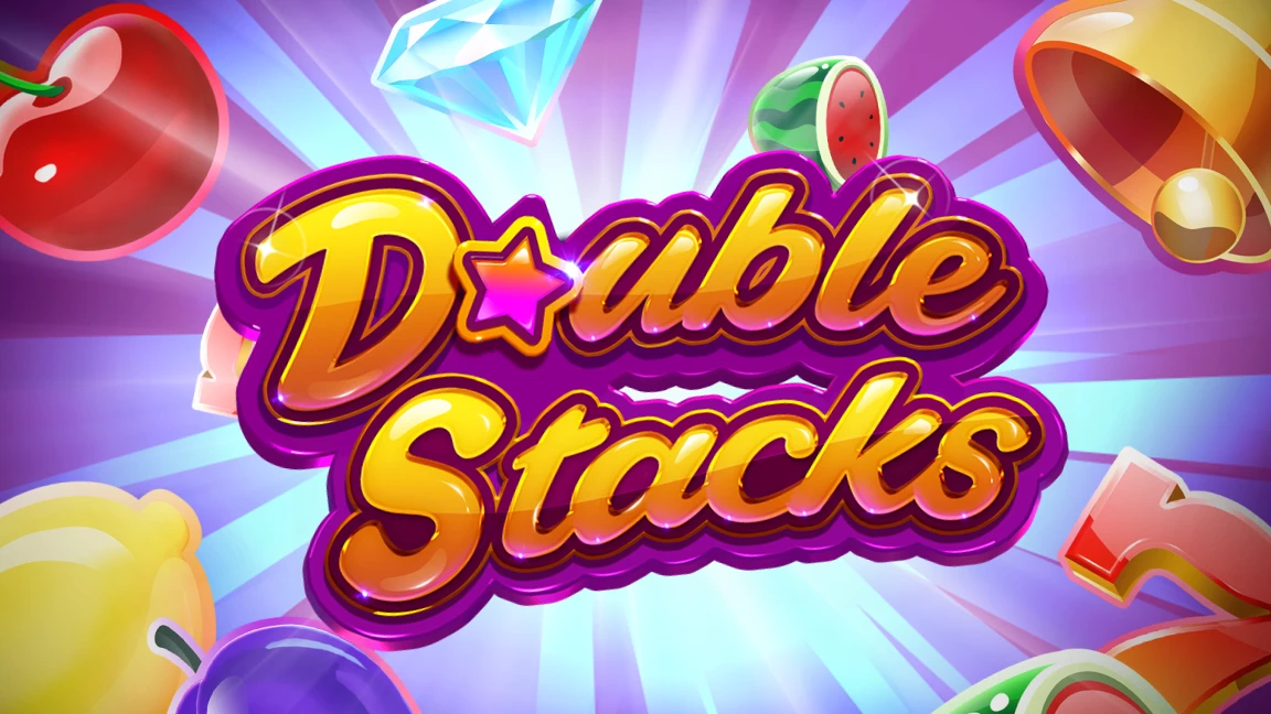 The promotional header for Double Stacks™, an online slot game on Betty.ca.
