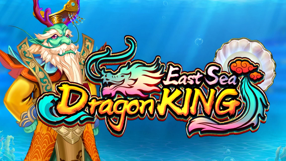 The promotional header for East Sea Dragon King, an online slot game on Betty.ca.