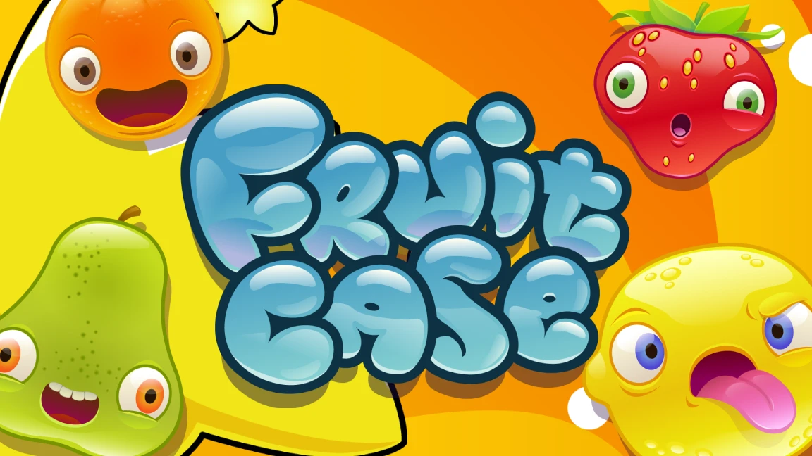 The promotional header for Fruit Case, an online slot game on Betty.ca.