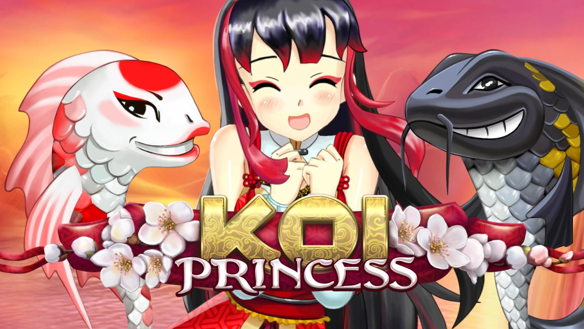 The promotional header for Koi Princess™, an online slot game on Betty.ca.