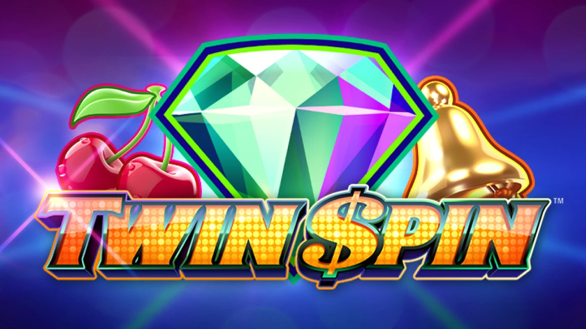 The promotional header for Twin Spin™, an online slot game on Betty.ca.
