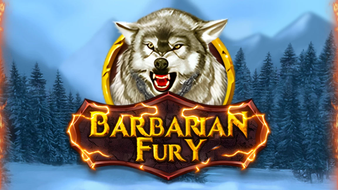 The promotional header for Barbarian Fury, an online slot game on Betty.ca.