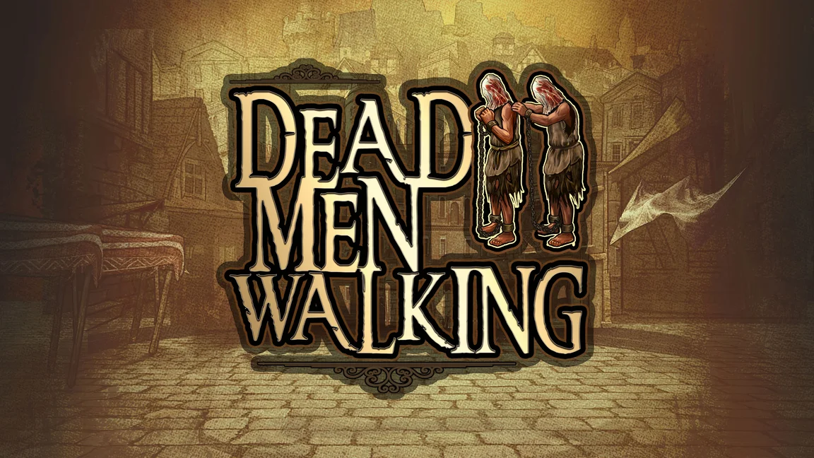 The promotional header for Dead Men Walking, an online slot game on Betty.ca.