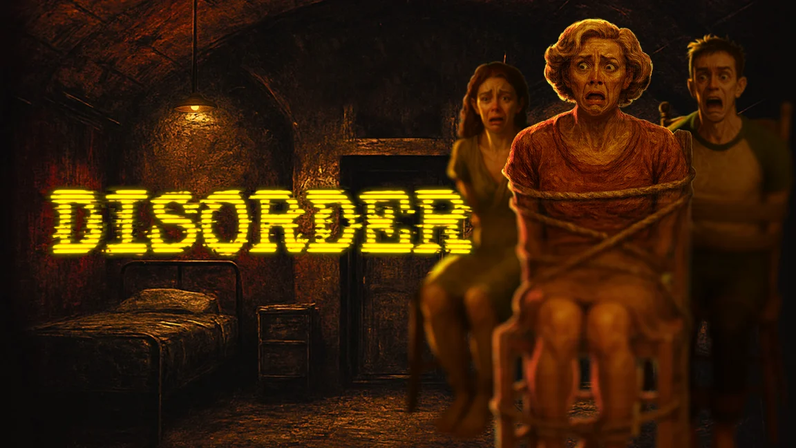 The promotional header for Disorder, an online slot game on Betty.ca.