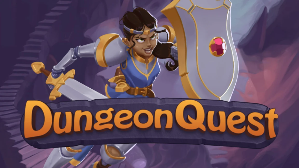 The promotional header for Dungeon Quest, an online slot game on Betty.ca.