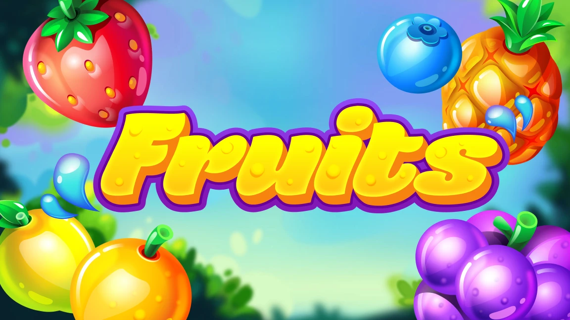 The promotional header for Fruits, an online slot game on Betty.ca.