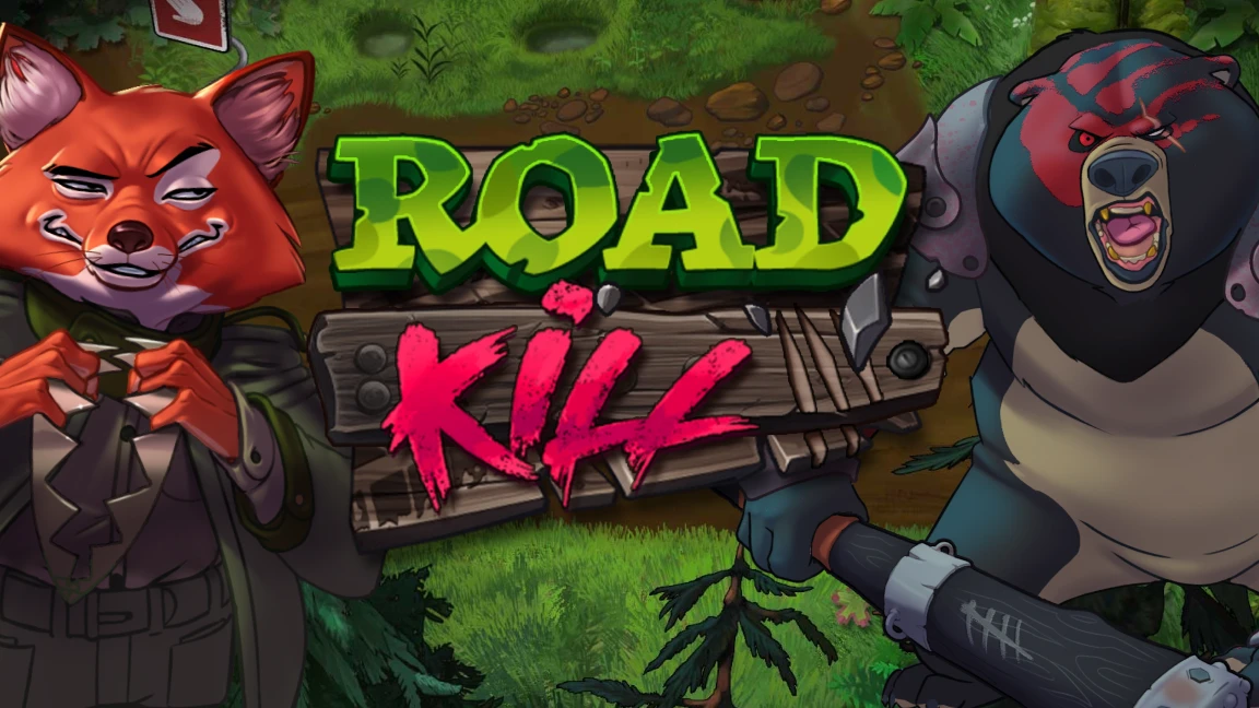 The promotional header for Roadkill, an online slot game on Betty.ca.