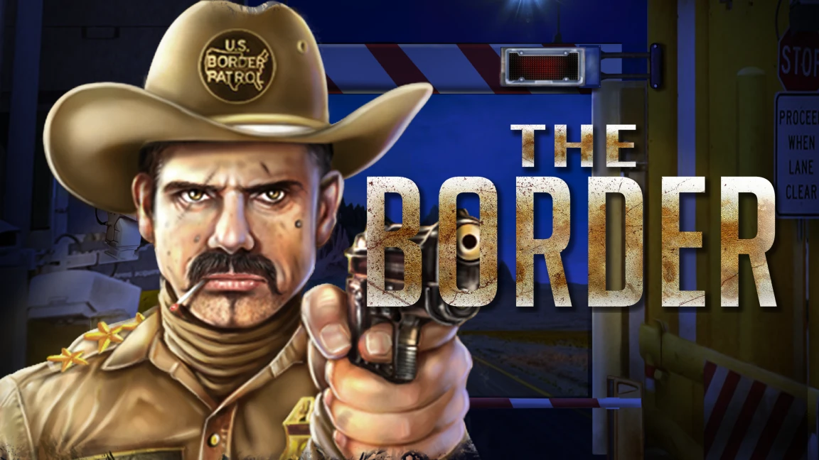 The promotional header for The Border, an online slot game on Betty.ca.