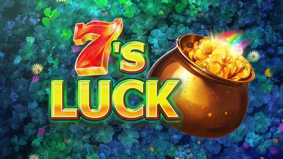 The promotional header for 7's Luck, an online slot game on Betty.ca.